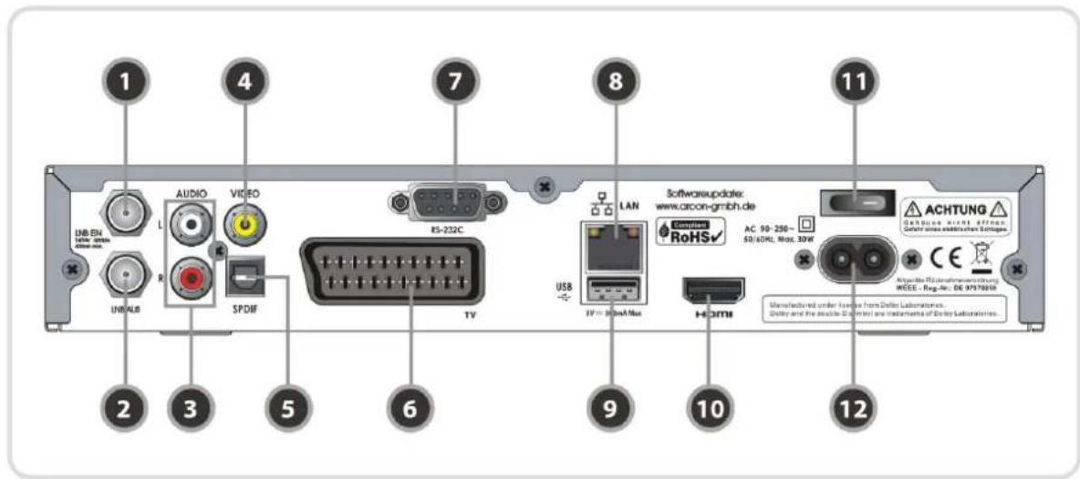Arcon Titan 1010 HDTV - VCR Hersteller - 1