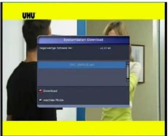 Arcon Titan 1010 HDTV - Softwareupdate und Rücksichern der Daten - 3