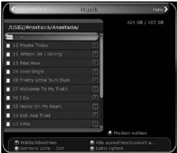 Arcon Titan 1010 HDTV - Musik (MP3 Player) - 1