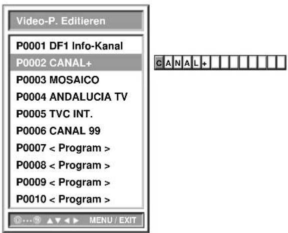 Radix Epsilon 3CI - Programm-Name ändern - 1