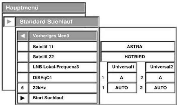 Radix Epsilon 3CI - Programmieren des Receivers - 1