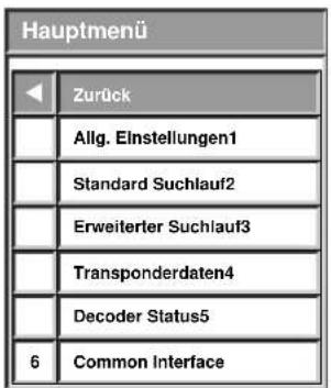 Radix Epsilon 3CI - Das Hauptmenü - 1