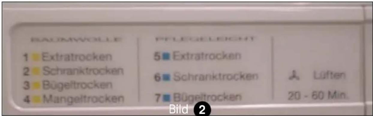 Ecodry 502 B - Wahl der Trockenzeit oder eines Trockenprogramms - 2