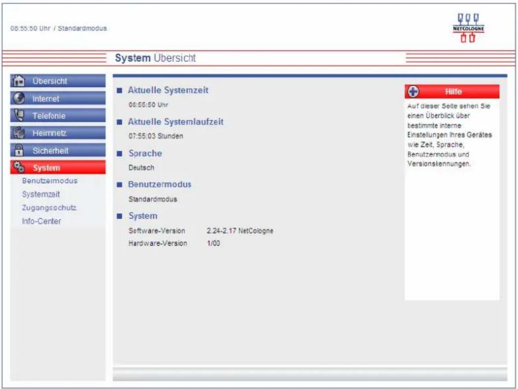 NetCologne NetConnect Premium - System - 1