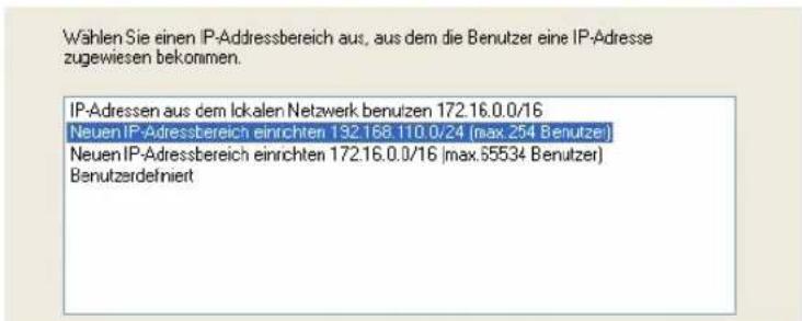 AVM Access Server - Benutzergruppe einrichten - 3