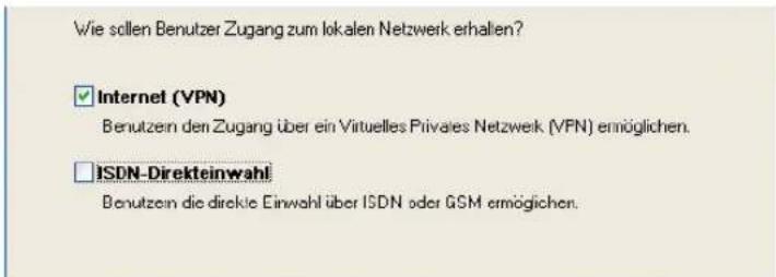 AVM Access Server - Benutzergruppe einrichten - 1
