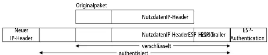 AVM Access Server - Eigenschaften von Encapsulating Security Payload (ESP) - 1