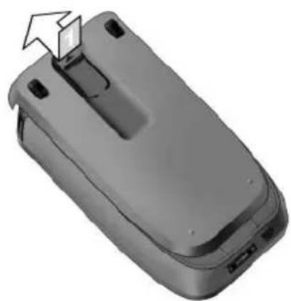 PHILIPS TSU7500 - Einlegen des Batterieblocks - 1