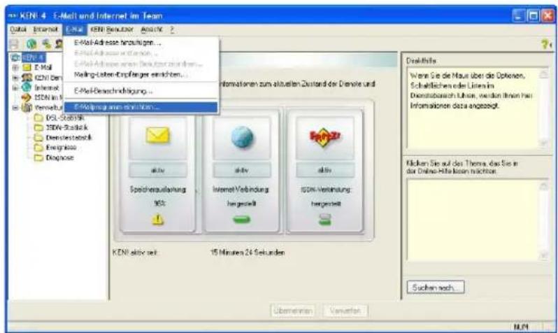AVM KEN! 4 German - Schritt 2: Einstellungen im E-Mail-Programm - 2