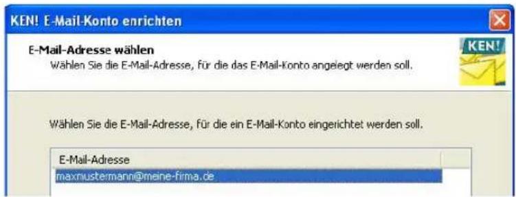 AVM KEN! 4 German - Schritt 2: Einstellungen im E-Mail-Programm - 4