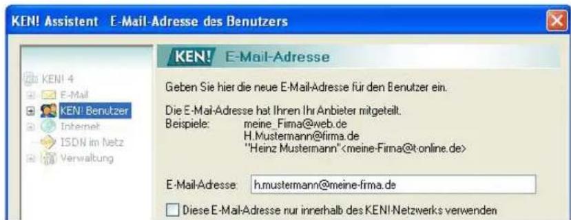 AVM KEN! 4 German - Schritt 5: KEN! Service mit dem Assistenten einrichten - 5