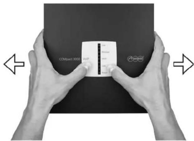 Auerswald COMpact 3000 ISDN - Abdeckhaube entfernen - 2