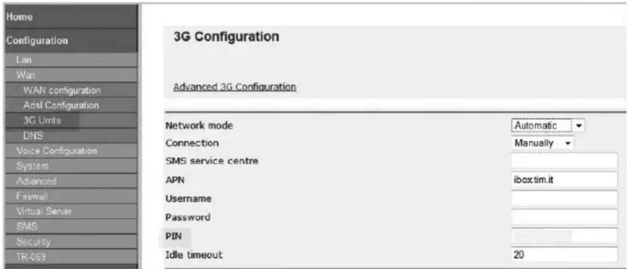 Digicom 3G SOHO - PIN AND PUK MANAGEMENT - 1