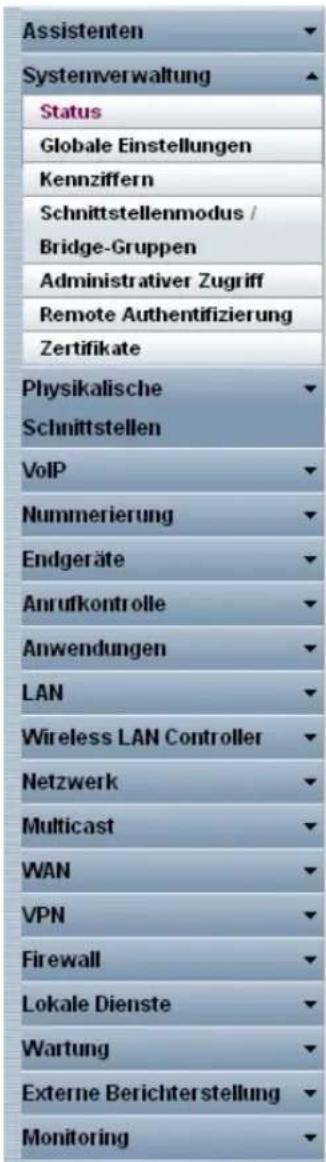 Funkwerk RT3002 - Navigationsleiste - 2