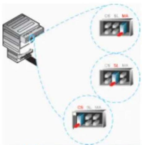 SAMSUNG TS H552U - Connecting the Jumper to the Master/Slave Port - 1