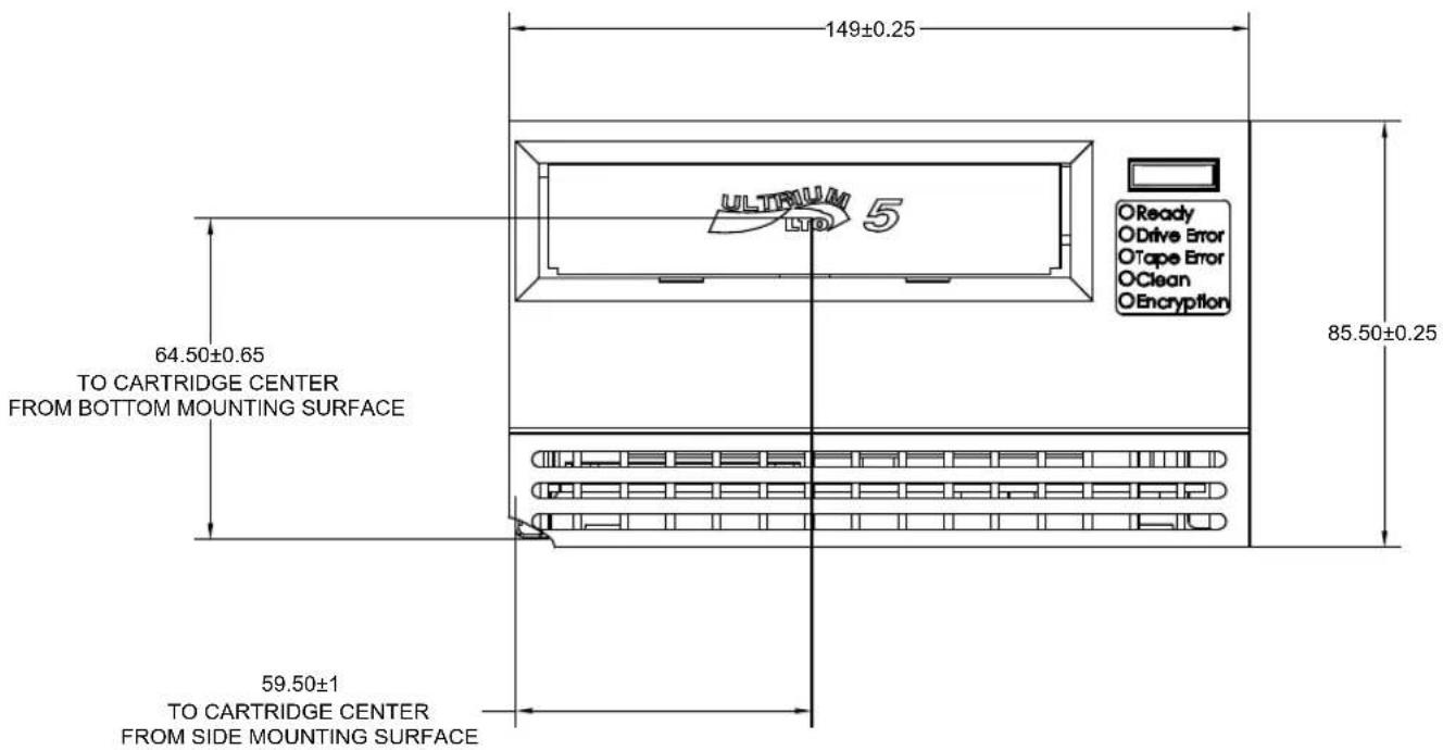 QUANTUM TC-L52BN-EZ - Physical Specifications - 3