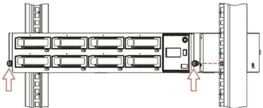 Actidata actiDisk vTanis RDX - Rack mounting the vTanis: - 2