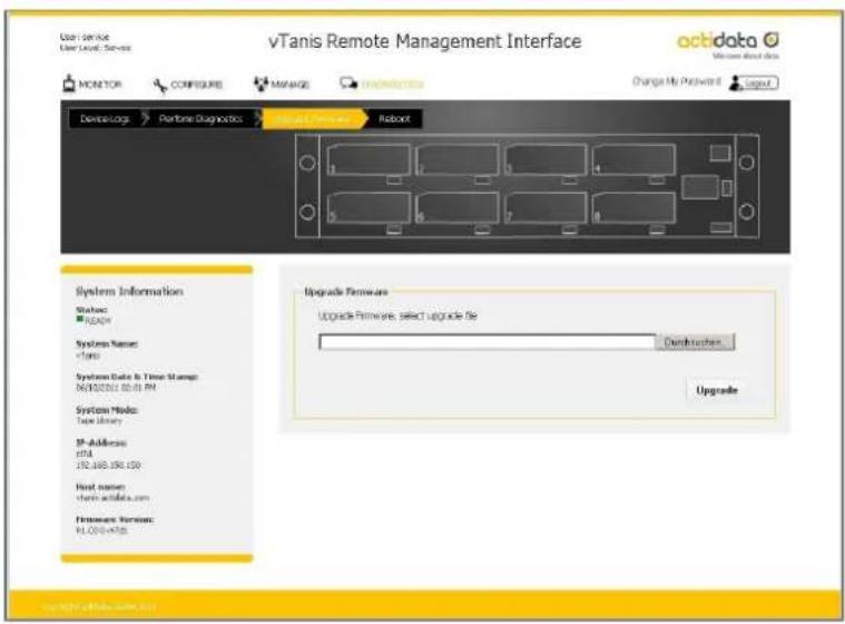 Actidata actiDisk vTanis RDX - Upgrade Firmware - 1