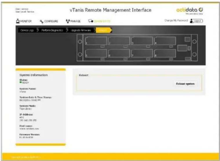 Actidata actiDisk vTanis RDX - Reboot consideraons - 1