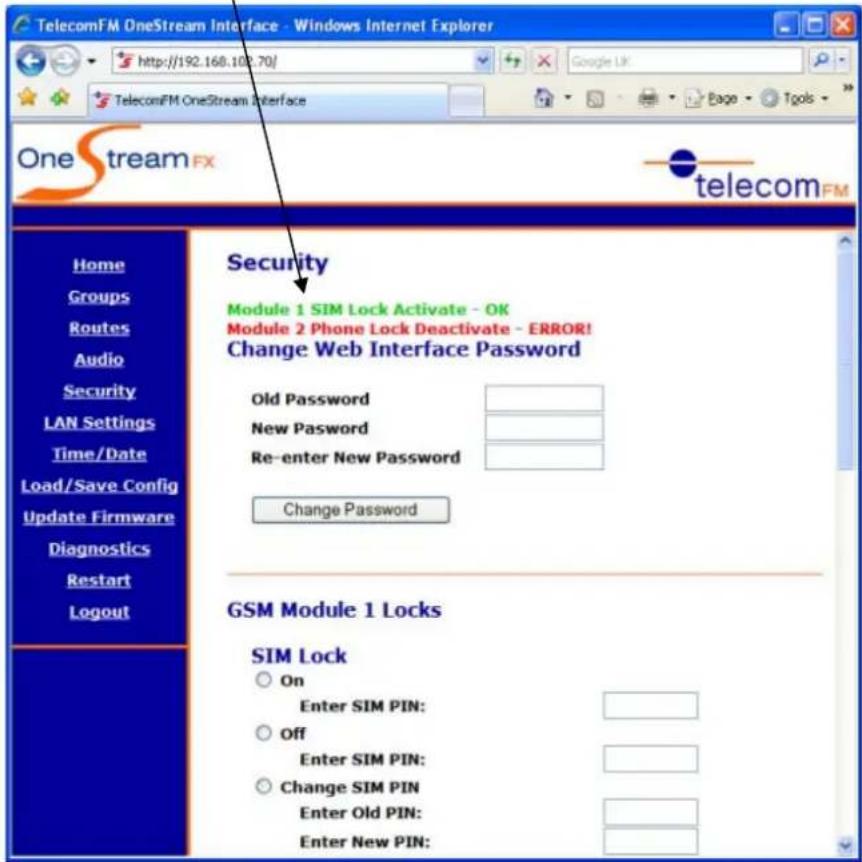 Imagicle OneStream G - GSM Module 1 and GSM Module 2 Locks (OneStream G / GFX / GBRI only) - 1
