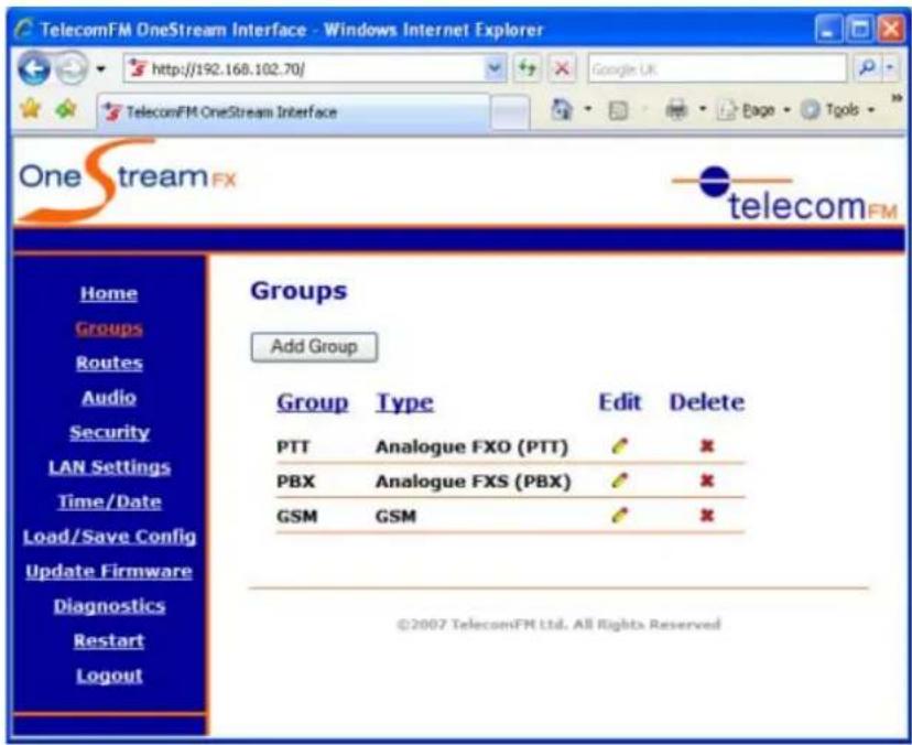 Imagicle OneStream G - Groups - 1