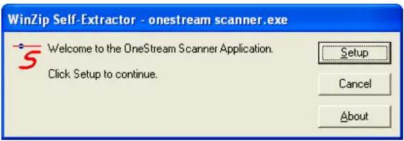 Imagicle OneStream G - Installing the OneStream Scanner Application - 1