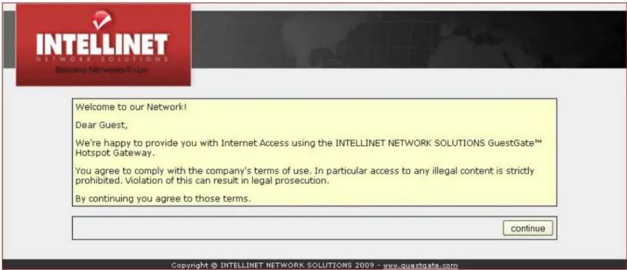 Intellinet 523240 - Testing Internet Access - 1