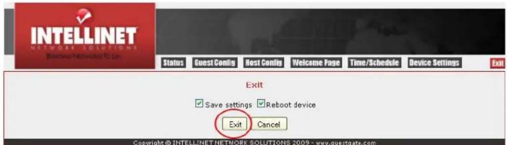 Intellinet 523240 - Exit Screen - 1