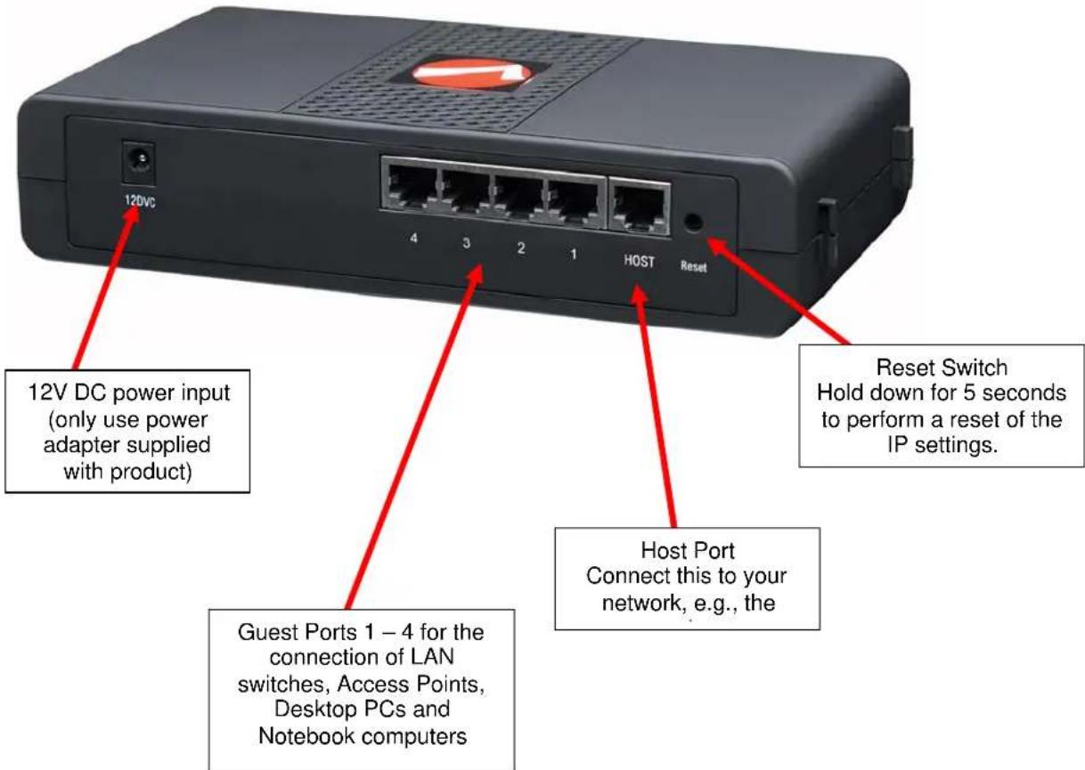 Intellinet 523240 - Connection of Guests - 1
