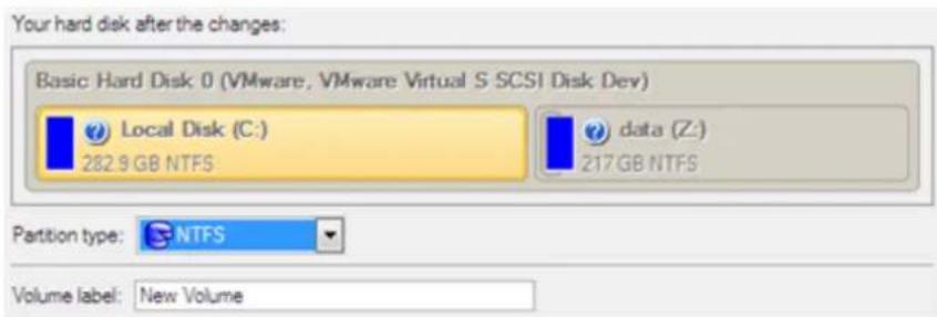 Paragon PSG-161-SEG-PL-NP - As a result of this operation contents of the selected partition will be lost. - 1