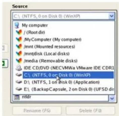 Paragon PSG-161-SEG-PL-NP - Burning of data from the corrupted system disk to CD/DVD - 3