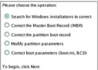 Paragon PSG-161-SEG-PL-NP - Fixing Windows startup ability - 3