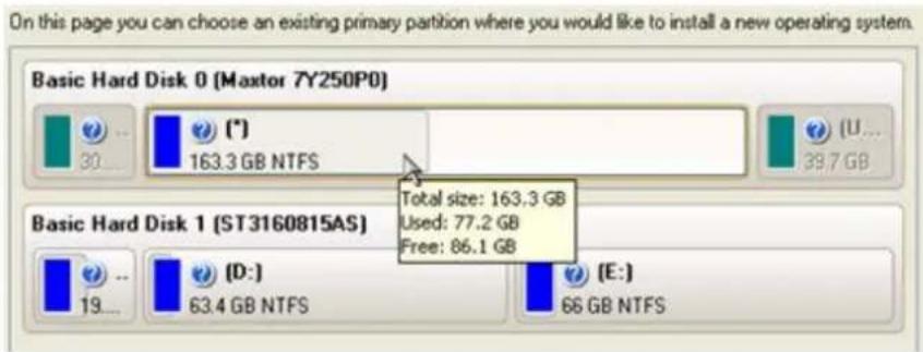 Paragon PSG-161-SEG-PL-NP - To avoid any possible problems, the new partition will in no way be created as the first partition of the disk which already contains at least one partition. - 2