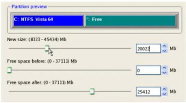 Paragon PSG-161-SEG-PL-NP - Shrinking a system partition to increase size of a data partition - 5