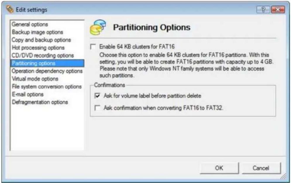 Paragon PSG-161-SEG-PL-NP - Backup Image Options - 3