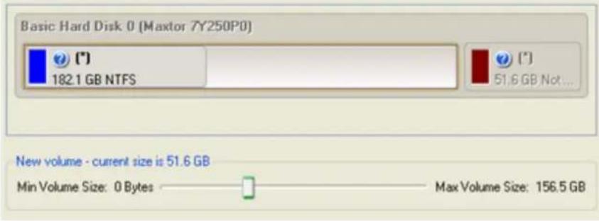 Paragon PSG-161-SEG-PL-NP - To avoid any possible problems, the new partition will in no way be created as the first partition of the disk which already contains at least one partition. - 1