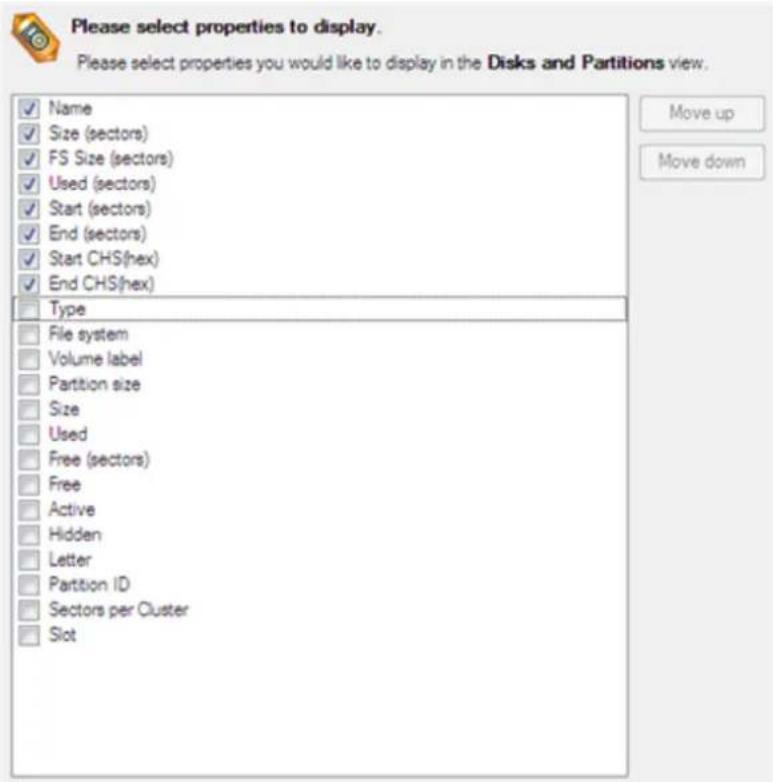 Paragon PSG-161-SEG-PL-NP - Partition List - 1