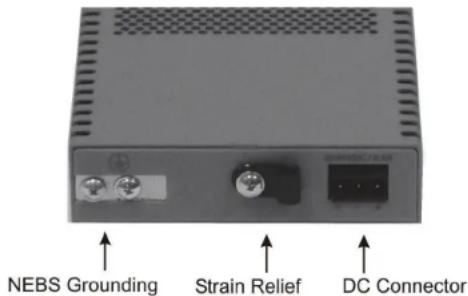 Omnitron 8242-9 - DC Powered Chassis Mounting - 1