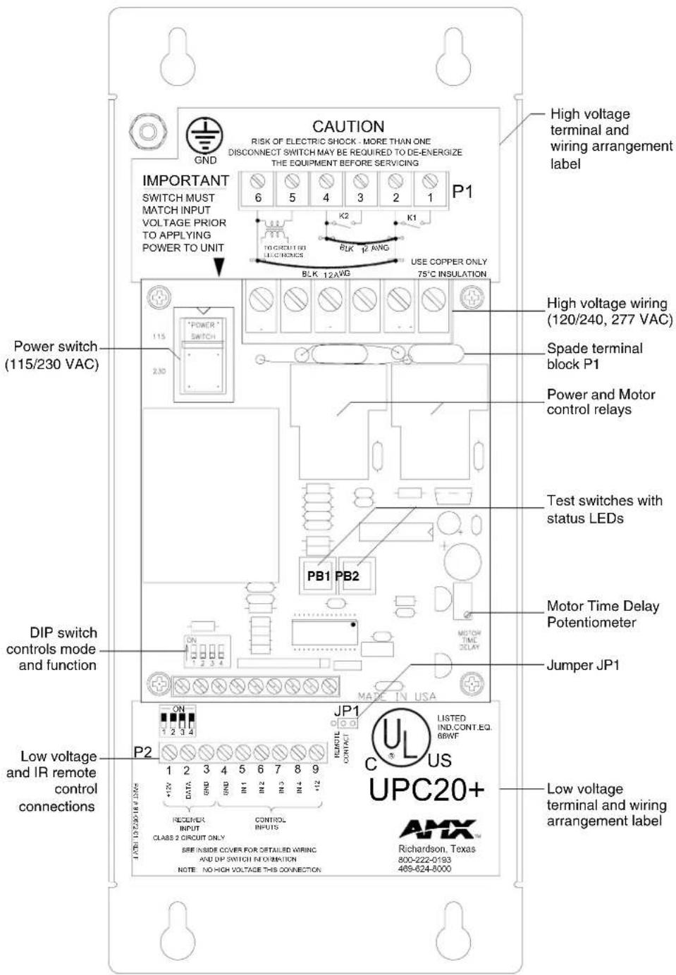 AMX UPC20+ - Product Information - 2