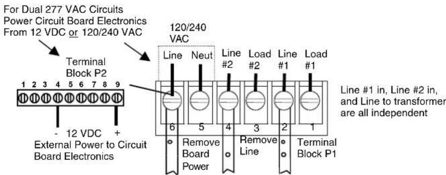 AMX UPC20+ - Dual circuit 277 VAC - 1