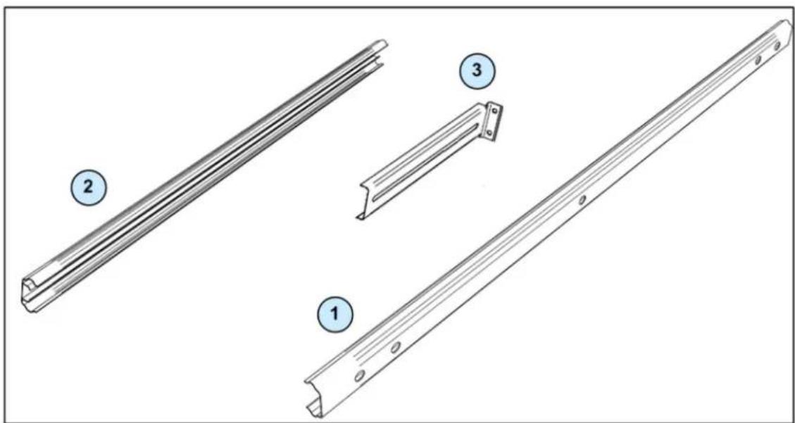 Check Point Smart-1 5 - Rack Mounting Hardware and Required Tools - 1