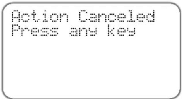 Check Point Smart-1 5 - Restoring Using the LCD Panel - 2