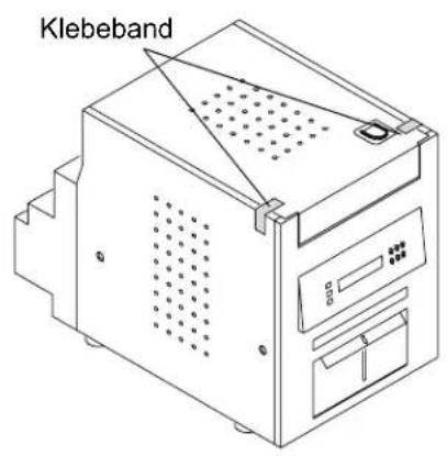 KODAK 6800/6R - Verpackungsmaterial entfernen - 1