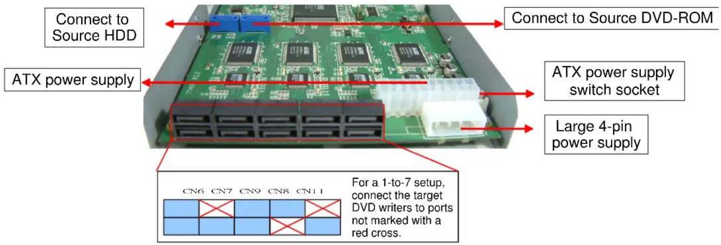 Acard BD/DVD/CD Duplicator - Installing the ARS-2057 - 2