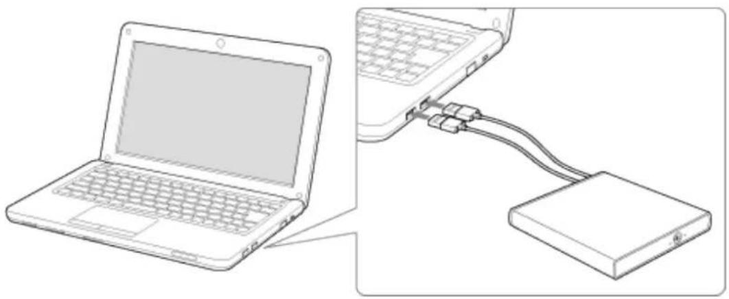 Sony Optiarc BDXS600U - Verbindung - 1