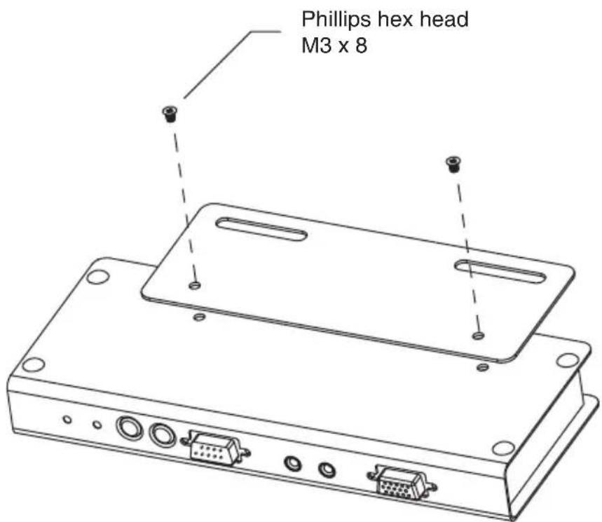 Phillips hex head M3 x 8