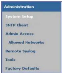 Multitech SF800-G-EU - Menus - 1