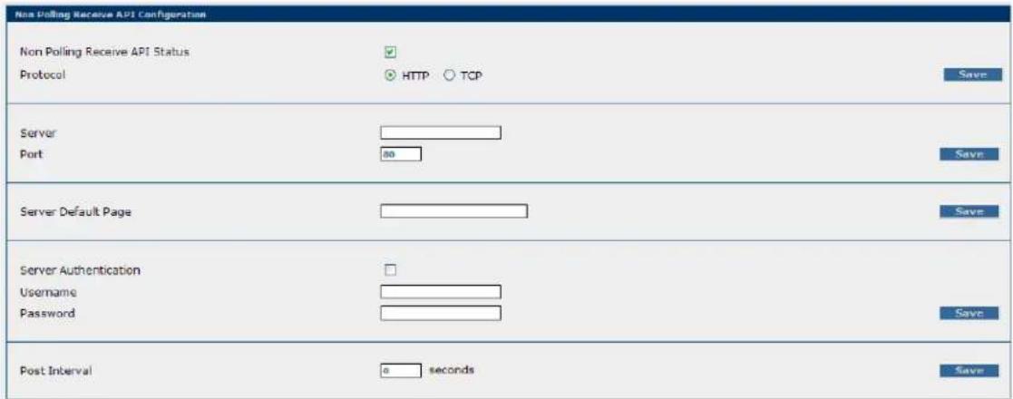 Multitech SF800-G-EU - Non Polling Receive API Status - 1