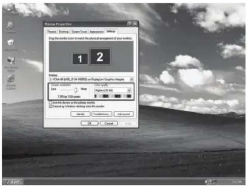 Intronics Ab0006 - ■ Resolution and Color Quality Settings - 1