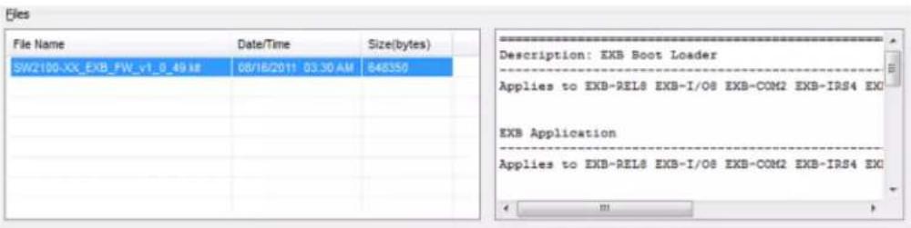 AMX EXB-REL8 - Transferring a Firmware File to an EXB Unit - 4